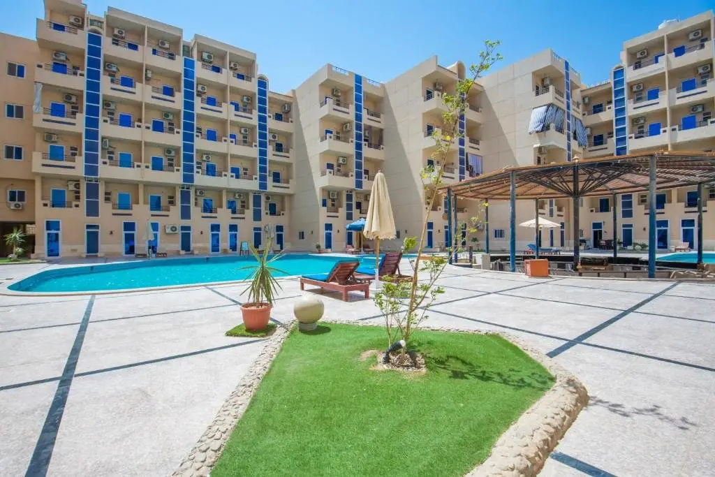 Хургада: Pool View With Balcony Near El Gouna - 2x Large Pools & Kitchen - EU Standards - Tiba Resort E4
