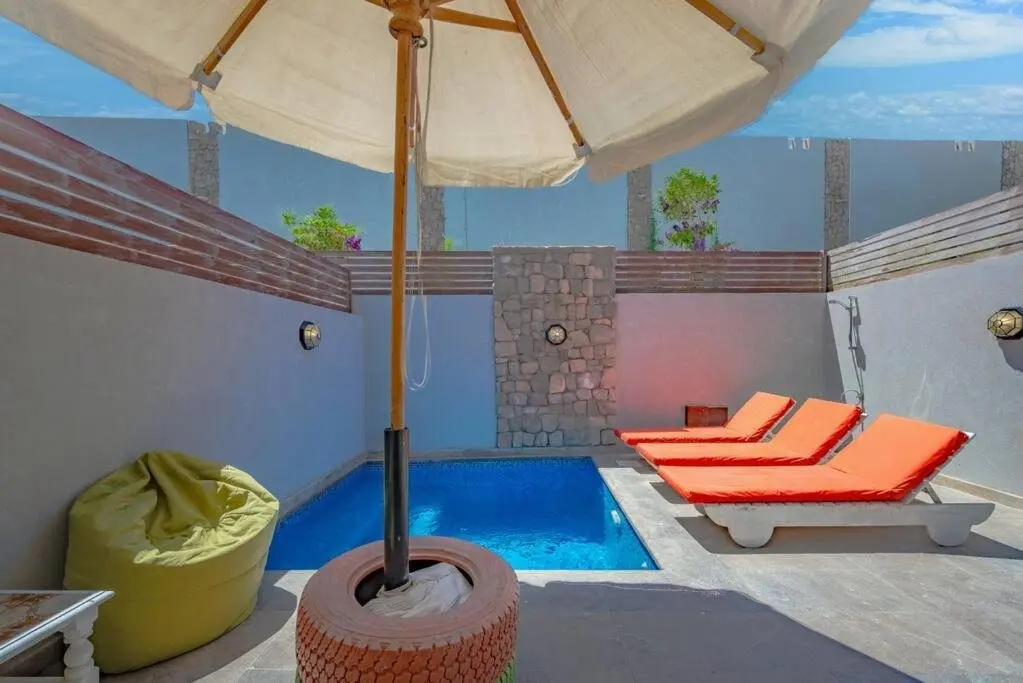 Эль-Гуна: Unique 1-Bedroom Apartment Bali El Gouna Private Pool & Patio
