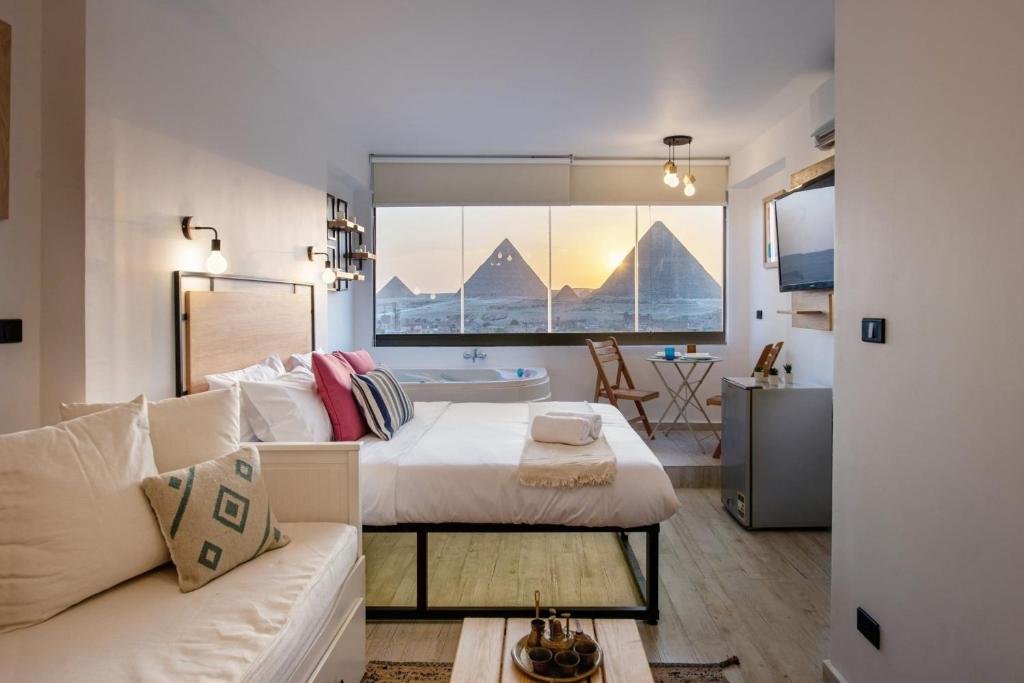 Гиза: Jacuzzi By The Historic Giza Pyramids - Apartment 4