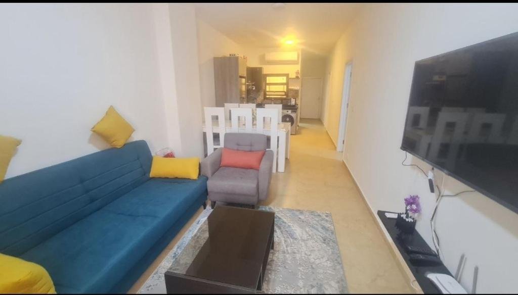 Хургада: Beautiful 2 bedroom apartment overlooking the sea and swimming pools for recreation and spending time with the beauty of nature
