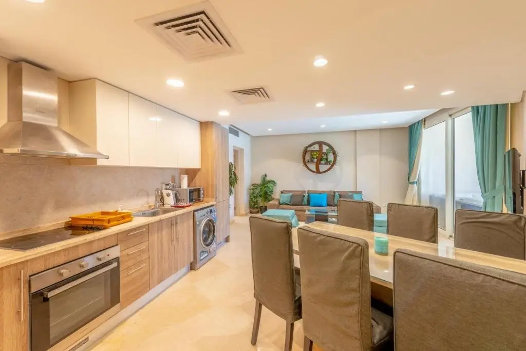 Эль-Гуна: Mangroovy 3BR Apartment Private Beach & Pool View