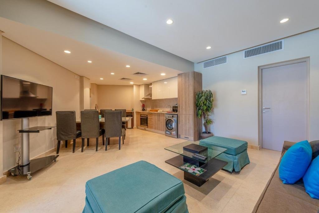 Эль-Гуна: Mangroovy 3BR Apartment Private Beach & Pool View