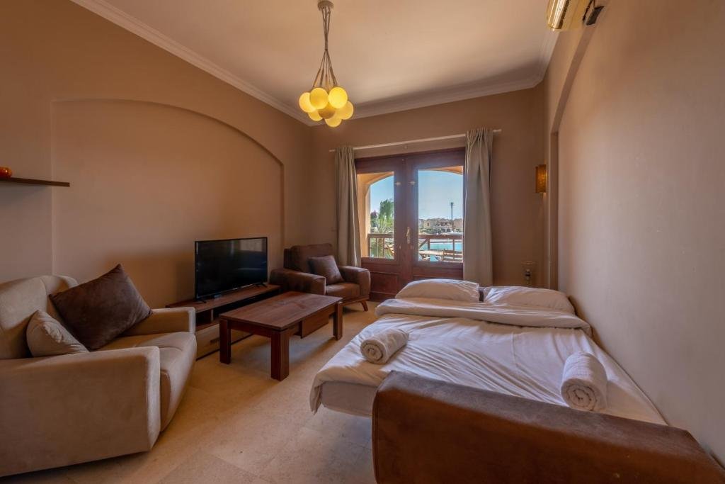 Эль-Гуна: Sabina Classy 1 BR Apartment Lagoon view & Pool El Gouna