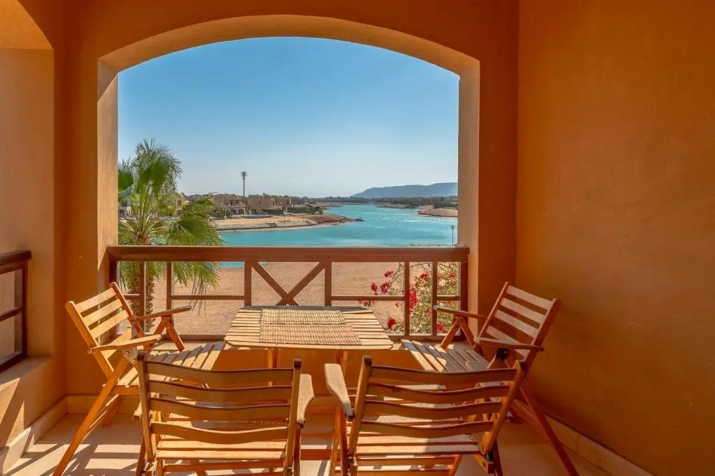 Эль-Гуна: Sabina Classy 1 BR Apartment Lagoon view & Pool El Gouna