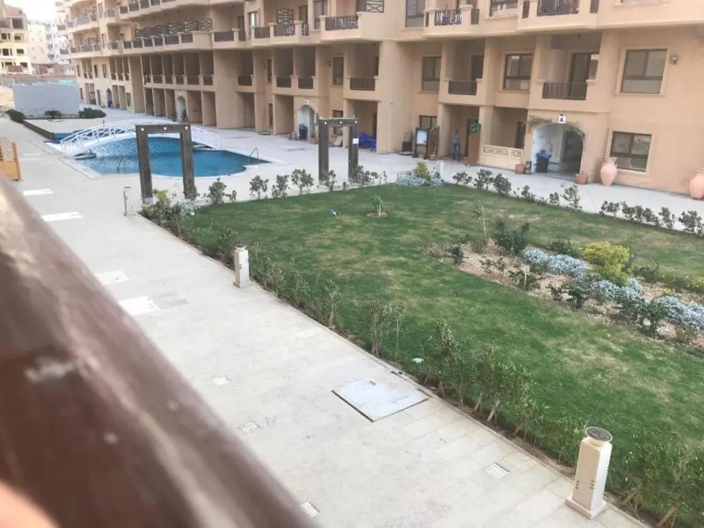 Хургада: Beachfront modern studio, Private beach and swimming pools at Turtles Beach