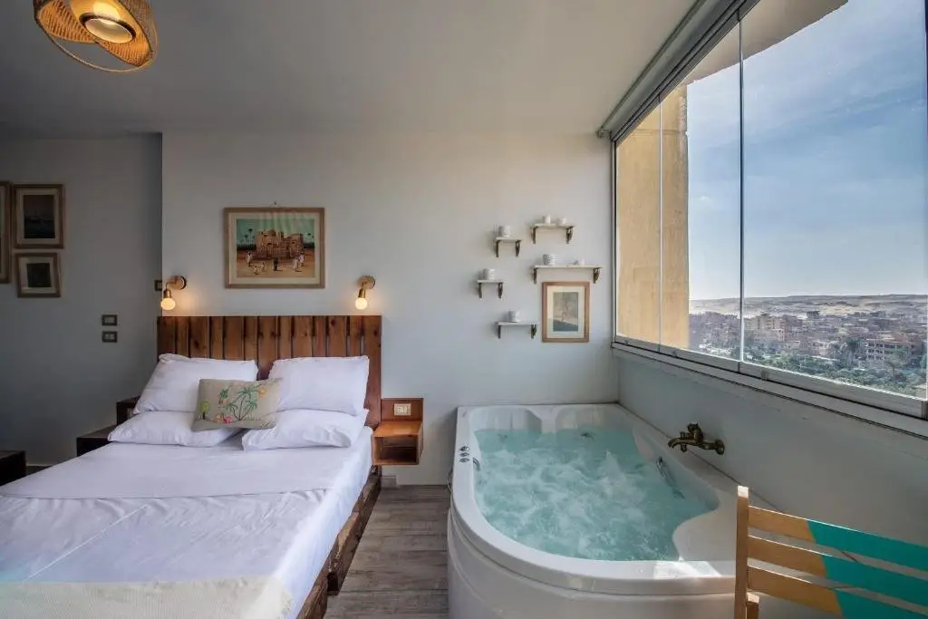 Гиза: Jacuzzi By The Historic Giza Pyramids - Apartment 1