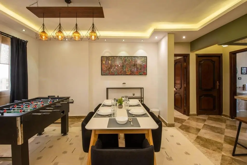 Каир: Play Foosball & Do Yoga - 1 Br Apt 5 Min To Airport