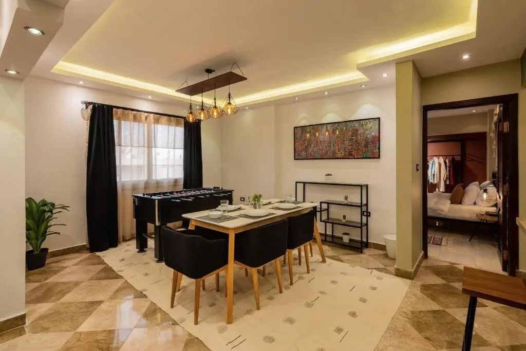 Каир: Play Foosball & Do Yoga - 1 Br Apt 5 Min To Airport