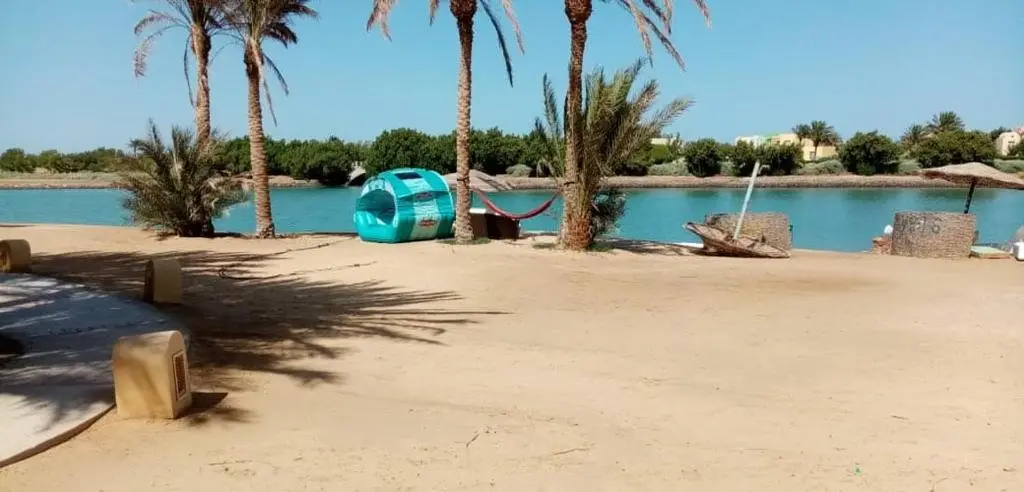 Эль-Гуна: Gouna Studio shared pool and lagoon