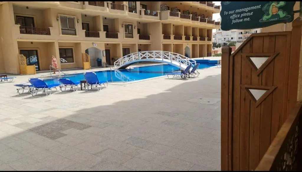 Хургада: Beautiful apartment with sea and pool view