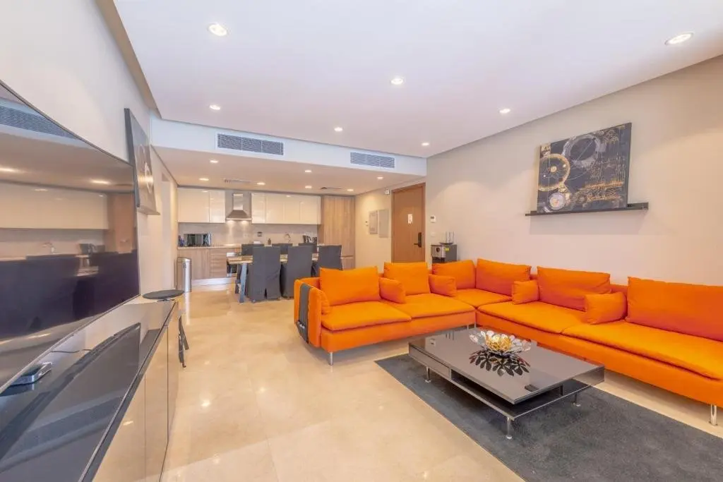 Эль-Гуна: High Standard 2-Bedroom in Mangroovy Residence, Pool View & Beach