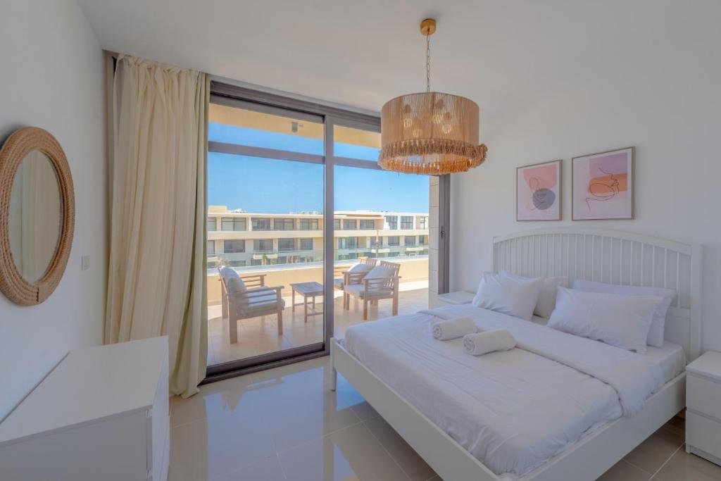 Эль-Гуна: Modern 2-Bedroom Penthouse G-Cribs Pool View