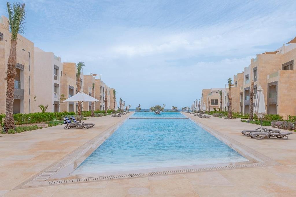 Эль-Гуна: Seaview 3 BR with Beach & Pool access BBQ in Mangroovy