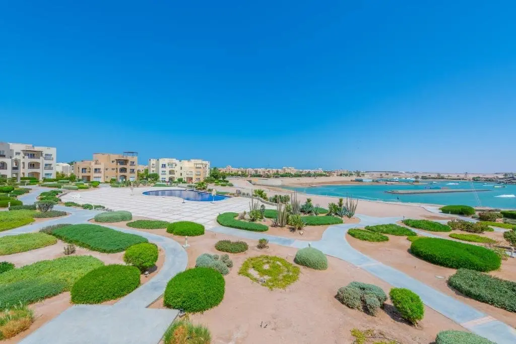 Эль-Гуна: Lagoon View 1BR Apartment in Waterside El Gouna