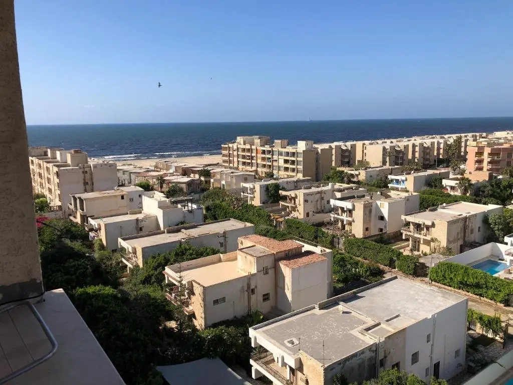Александрия: AC, Wi-Fi Panorama View Shahrazad Beach Apartment