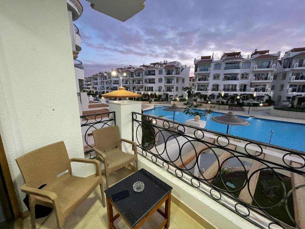 Lovely & Luxury 2 bedroom apartment with Swimming and water aqua park view in Sharm Hills luxury resort in Sharm El Sheikh - Red sea — фото 1