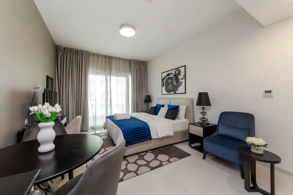 Дамак Хиллс: Апартаменты Cozy studio at Damac Hills 2