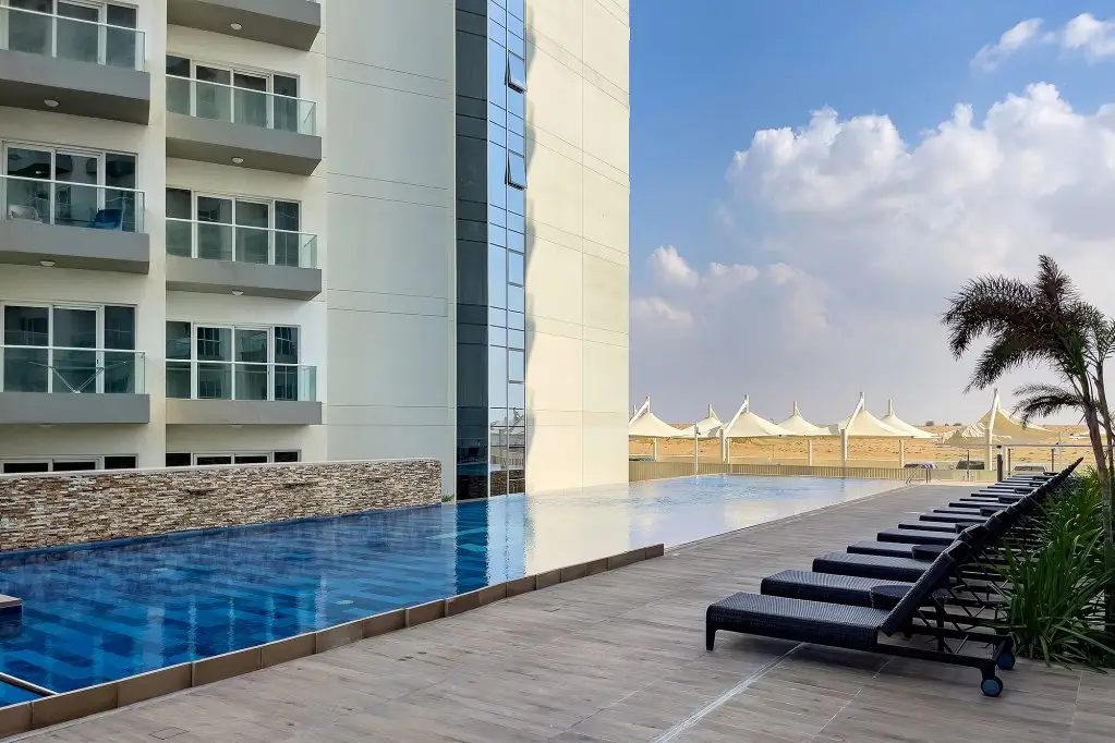 Дамак Хиллс: Апартаменты Cozy studio at Damac Hills 2