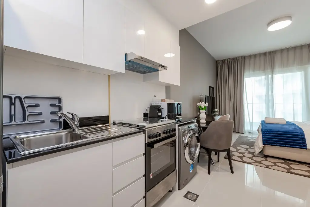 Дамак Хиллс: Апартаменты Cozy studio at Damac Hills 2