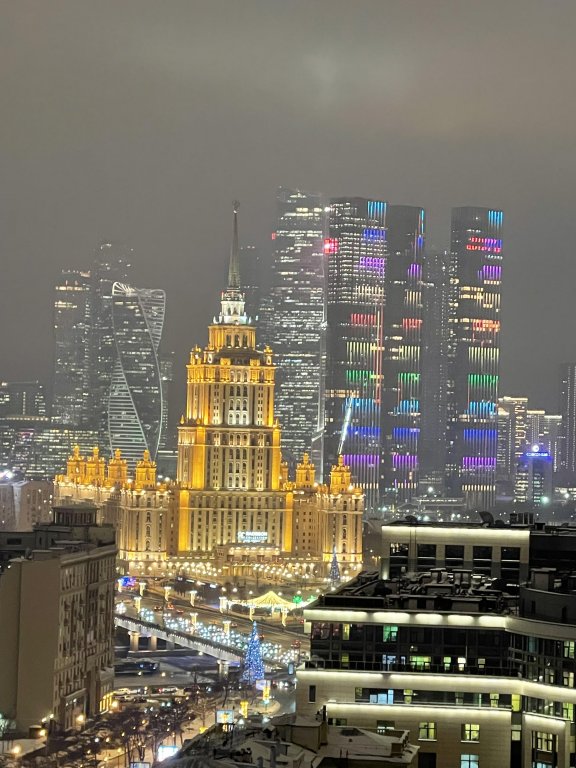 Квартира Трехкомнатный Люкс в Арбатской Высотке с шикарным видом на MoscowCity-20 этаж — фото 1