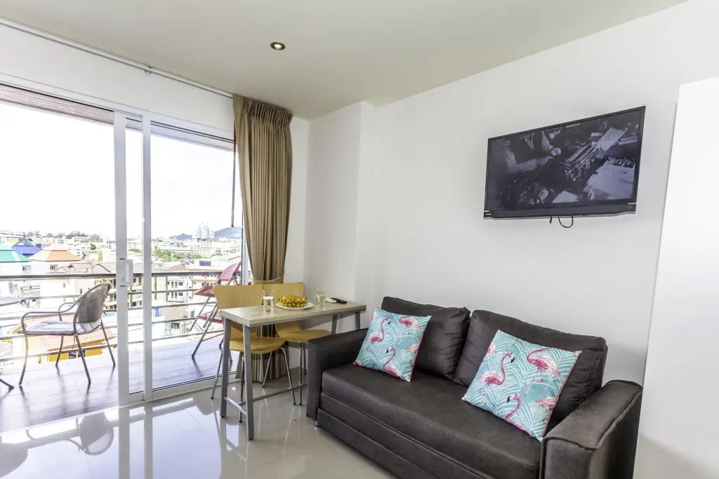 Кату: Wazza's Patong Apartment, Smart Tv And Fast Wi-Fi