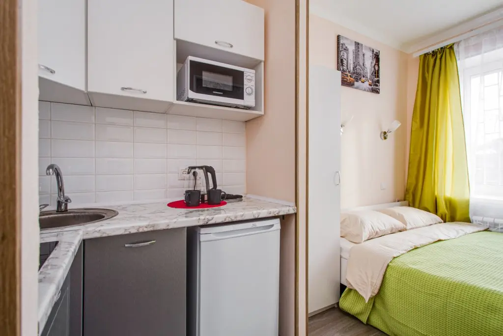 Москва: Komfortnaya Studiya S Dizajnerskim Remontom Apartments