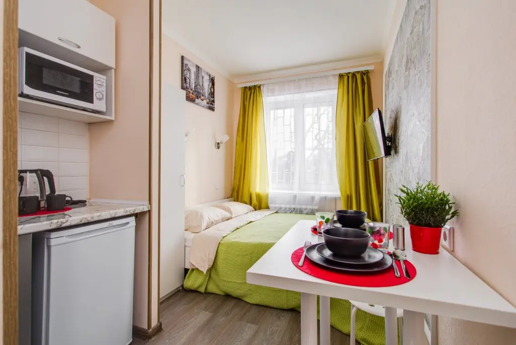 Москва: Komfortnaya Studiya S Dizajnerskim Remontom Apartments