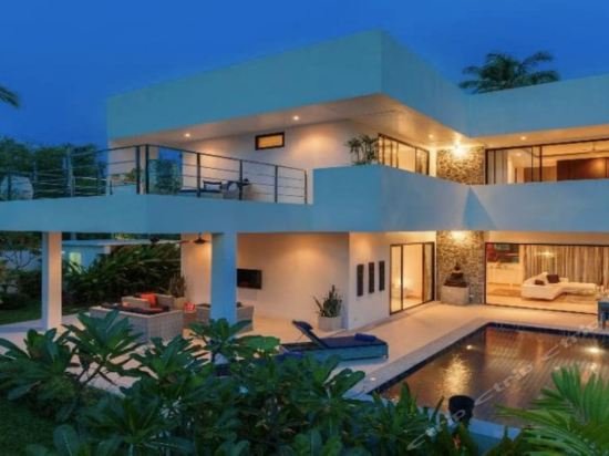 Самуи: 3 Bedroom Luxury 5 Star Villa 5 Minutes Walk to Beach