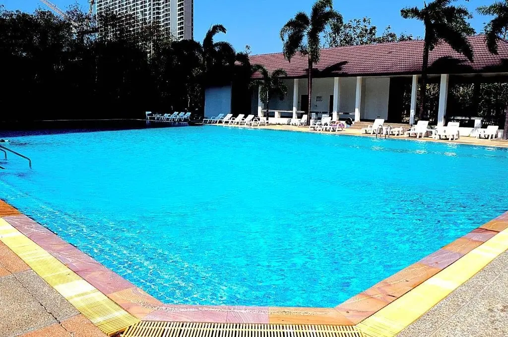 Паттайя: Large Studio,Fantastic Sea View, 55 m2 Jomtien beach.100m Beach. Swimming Pool.