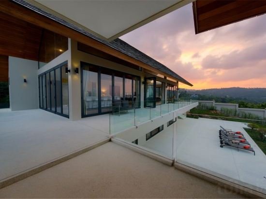 6-Bedroom Ocean View Pool Villa Near Bophut — фото 1