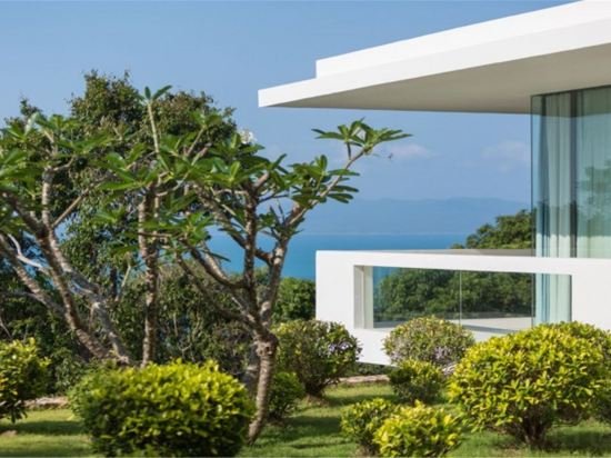 Самуи: 4 bedroom super beautiful ocean view pool villa near Mae Nam including shuttle butler chef