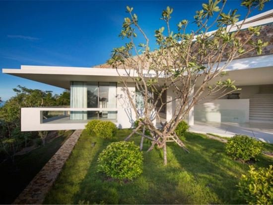 Самуи: 4 bedroom super beautiful ocean view pool villa near Mae Nam including shuttle butler chef