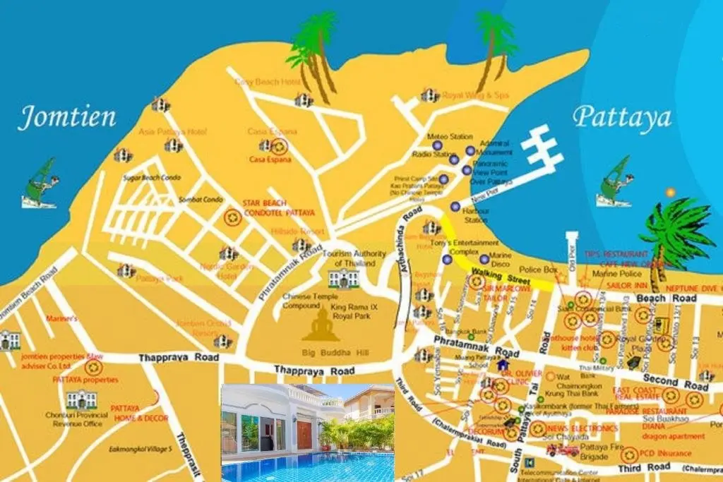 Паттайя: Ratana Villa - Pattaya Holiday House Walking Street 7 Bedrooms