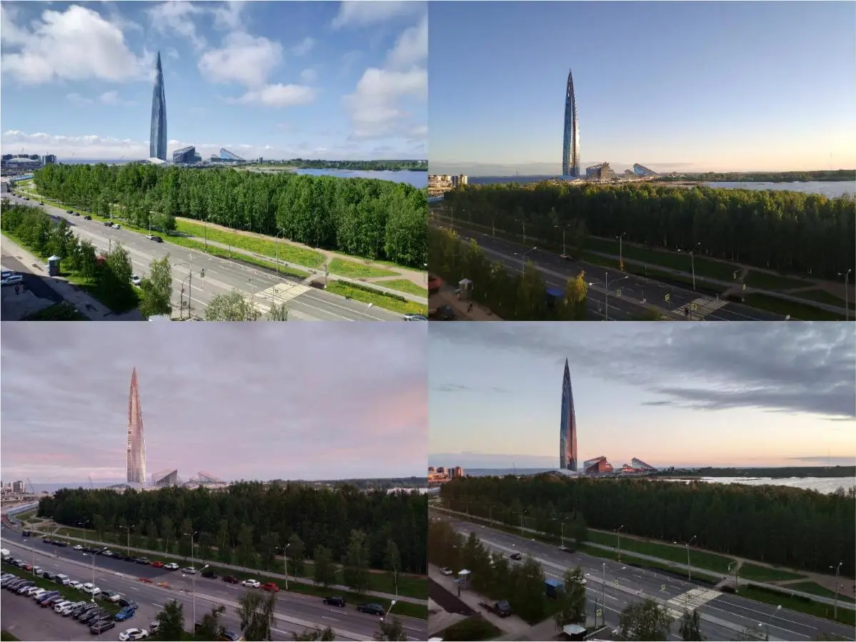Санкт-Петербург: Светлая и уютная двухкомнатная квартира с потрясающим видом на Лахта Центр, Финский залив и Юнтоловский заказник