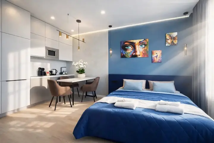 Алушта: Апартаменты LS-Art Crystal Blue с видом на море 13 этаж