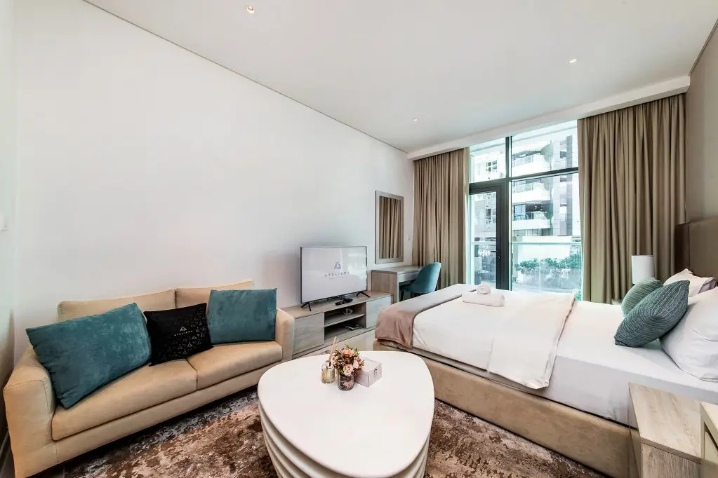 Дубай: Апартаменты New modern studio on Palm Jumeirah