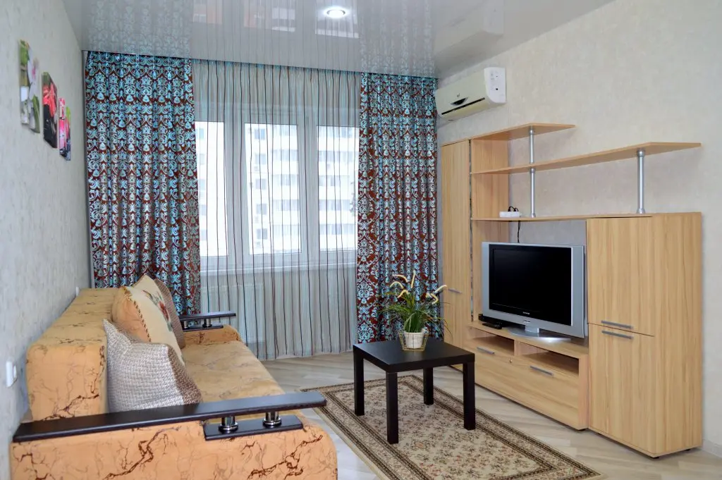 Краснодар: 2 Room Apartments For 5 Guests, Kotlyarova 17