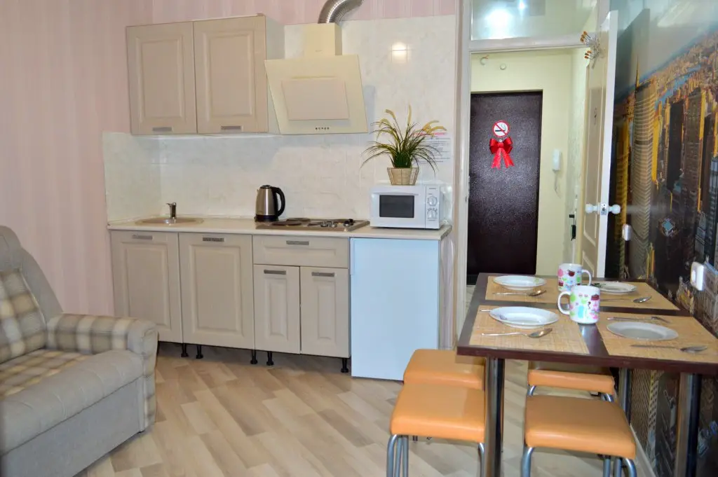 Краснодар: 2 Room Apartments For 5 Guests, Kotlyarova 17