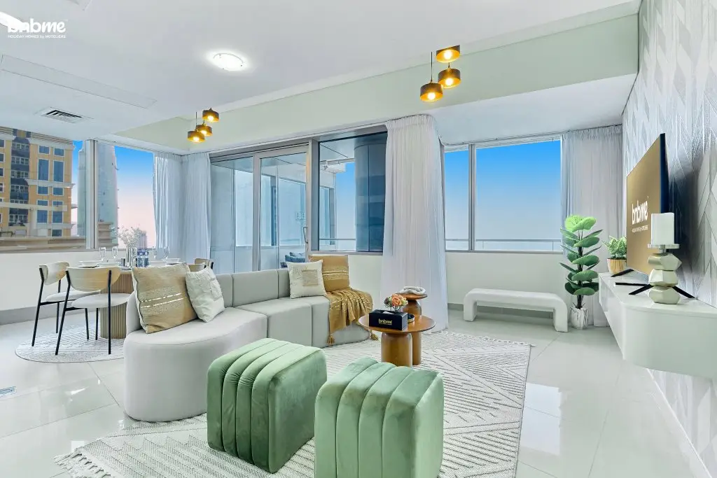 Дубай: Апартаменты Bnbmehomes 54th Floor Sea View Heart of Marina - 5407