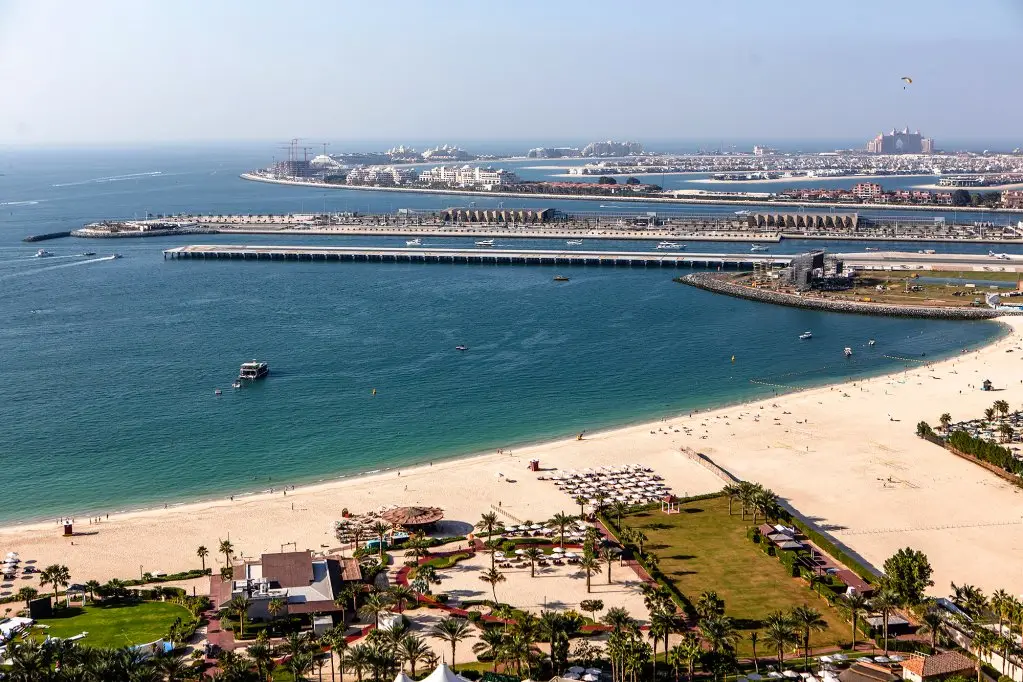 Апартаменты Dubai Marina 1BR with amazing sea view at Murjan 2 — фото 1