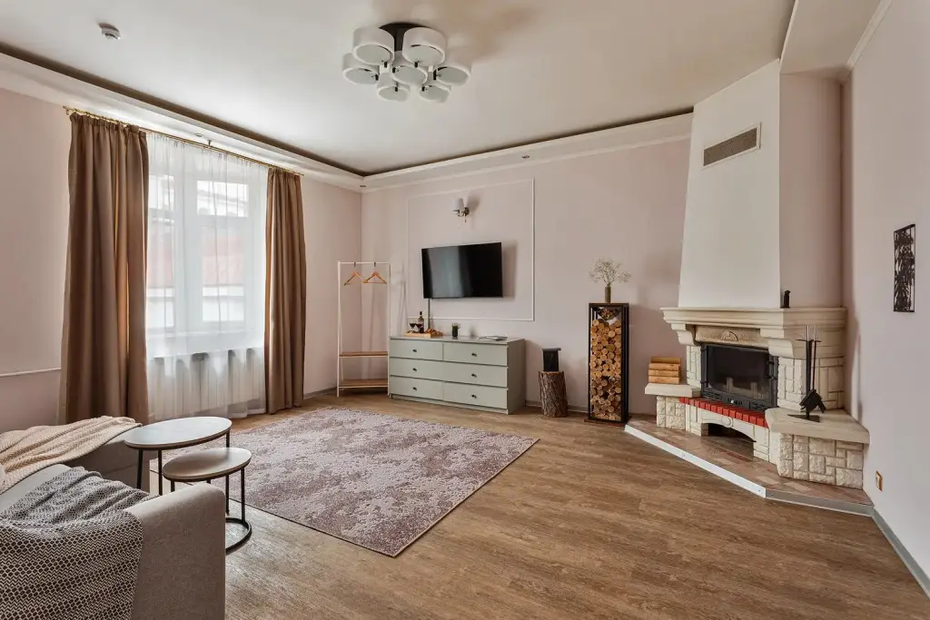 Выборг: Апартаменты J&N Apartments с камином и летней террасой в самом центре исторического Выборга Краснофлотская 1