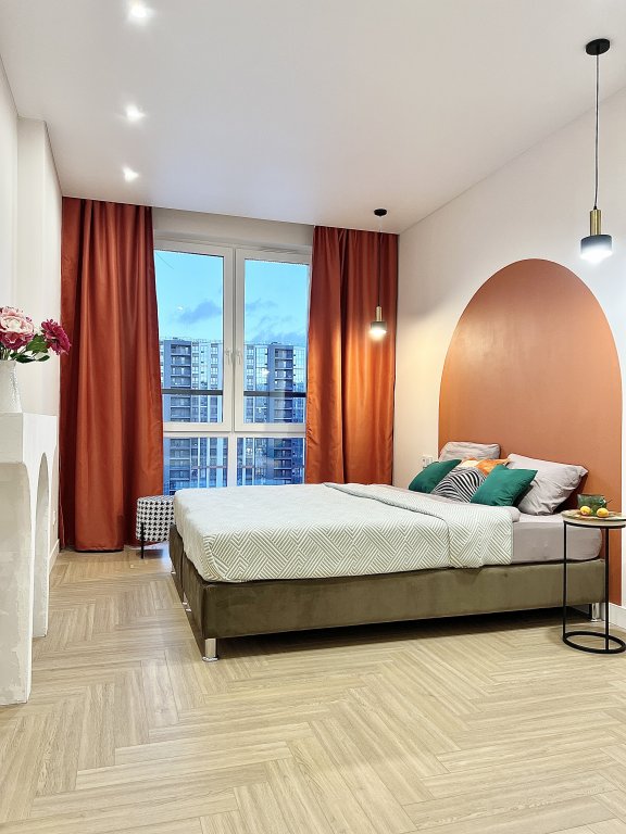 Апартаменты Квартира с панорамными окнами у Финского залива сети 4flats — фото 1
