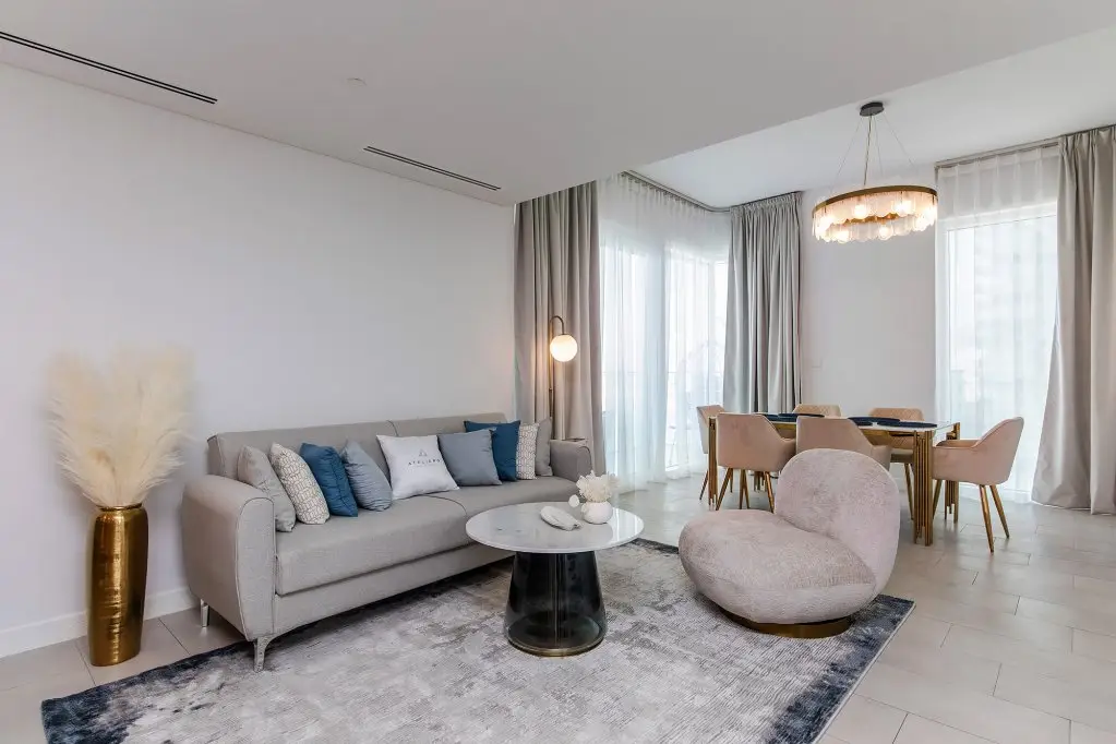 Дубай: Апартаменты Luxury 2Br at La Vie with beautiful sea view