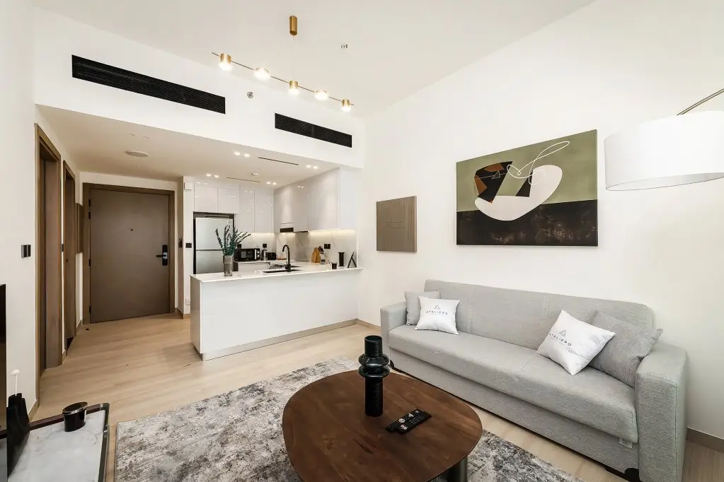Дубай: Апартаменты Excellent 1BR in Binghatti Crescent