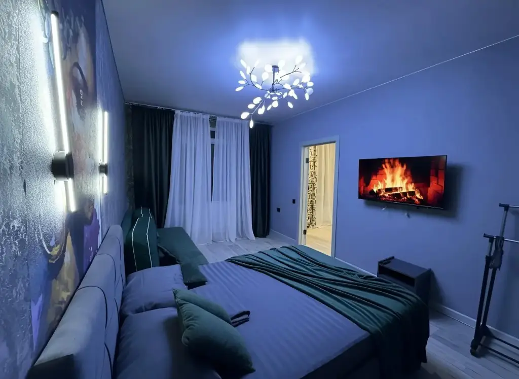 Апартаменты Modern Comfort Трёхкомнатные с Полным Оснащением на НЛМК — фото 1