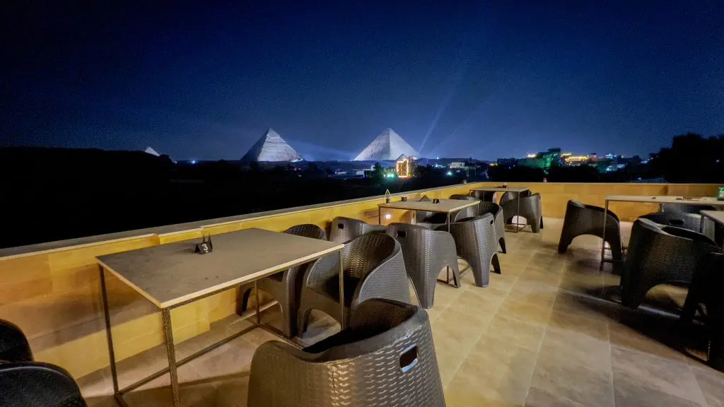 Гиза: Отель Pyramids land