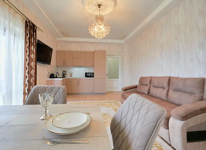 Кисловодск: Апартаменты Green Park 91 с террасой