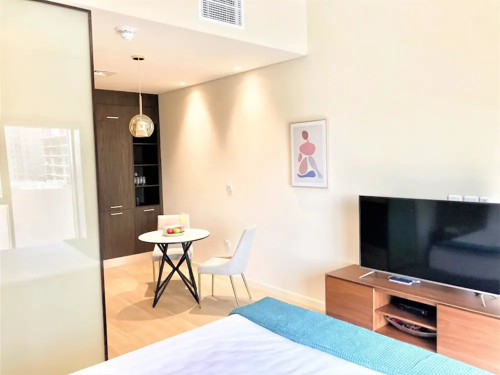Дубай: Amazing living in park view studio
