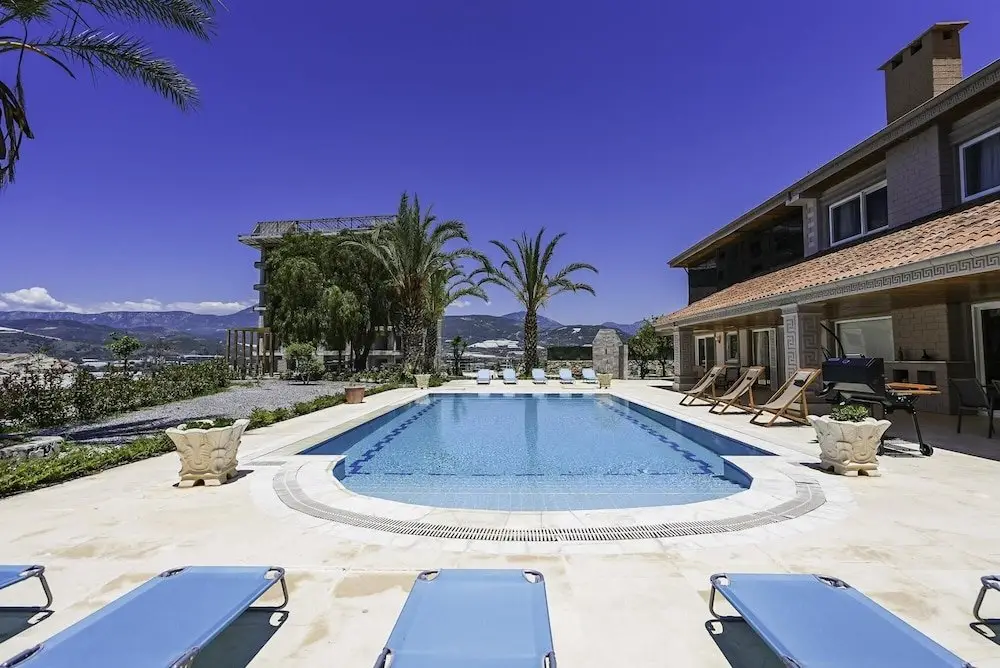Аланья: Sea View Terrace Big Villa w Pool 5 min to Beach