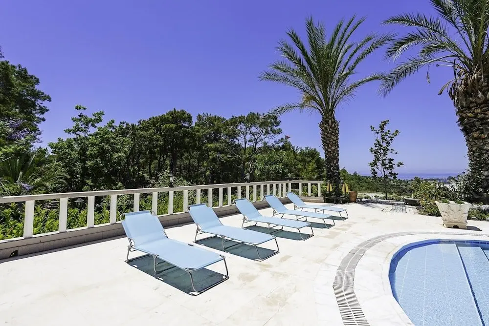 Аланья: Sea View Terrace Big Villa w Pool 5 min to Beach